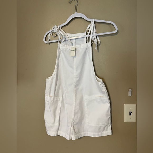 Aerie Tie Shoulder Shortalls NEW - Picture 5 of 7